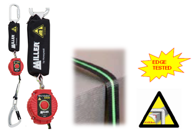 Miller TurboLite Edge Personal Fall Limiter - Twistlock Karabiners