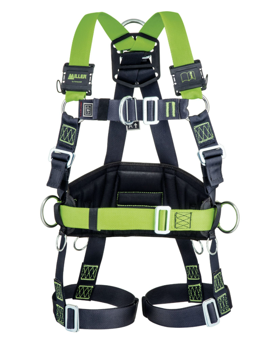 Miller H-Design BodyFit Work Positioning Harness
