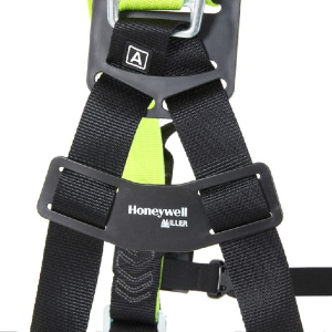 Rear view of MILLER H500 Two Point Harness - Industry Standard with Standard Buckles