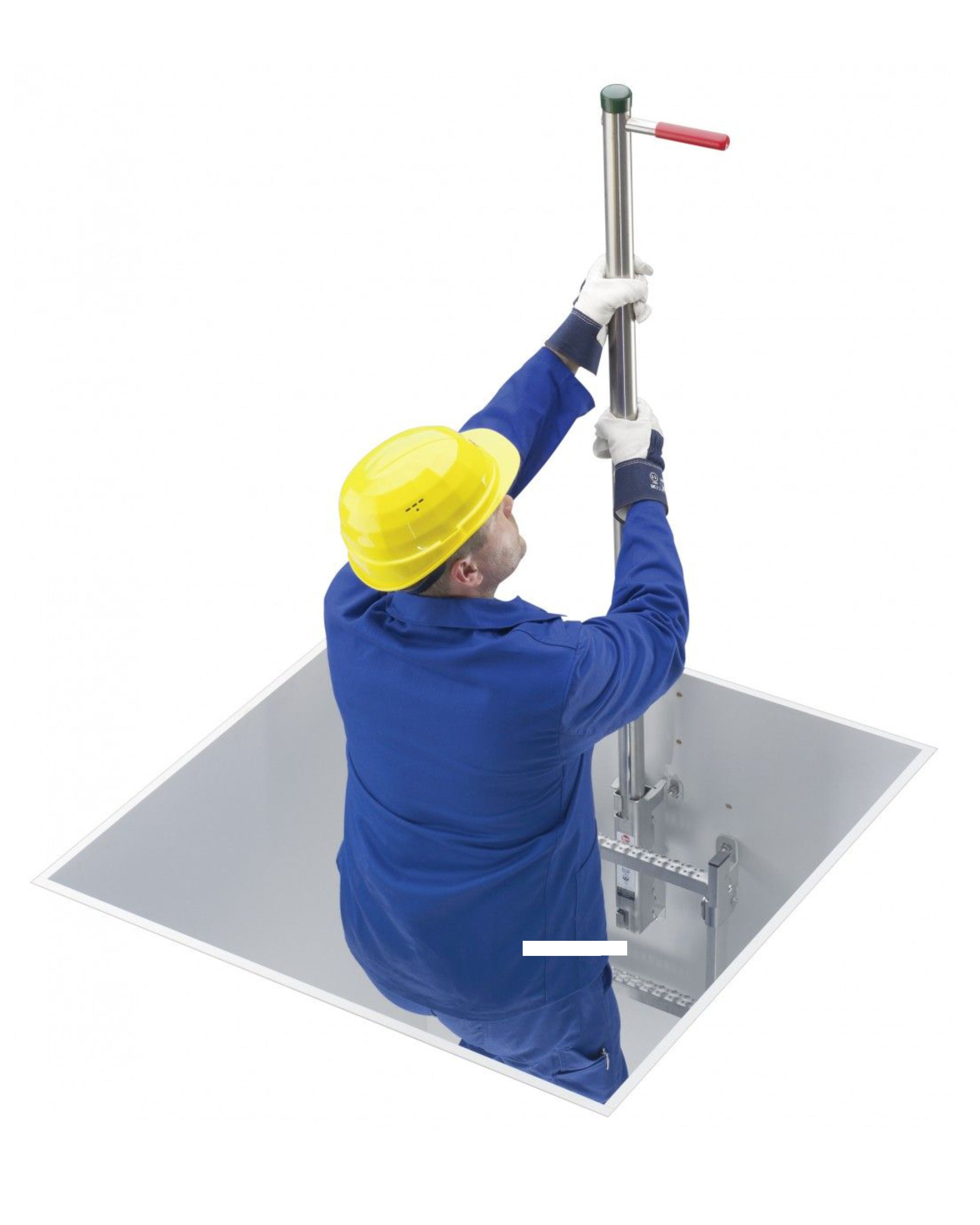 Post Inspection Ladder Hailo Extendable Ladder Safety Post – Safety At Height