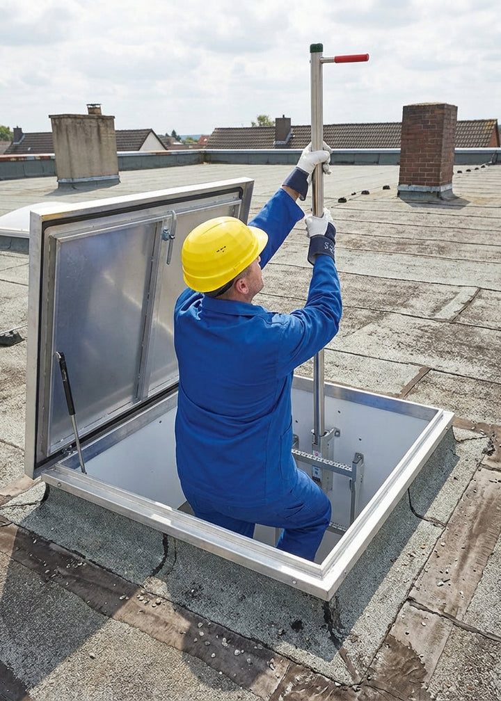 Telescopic Safety Post | Secure Your Access – Safety At Height