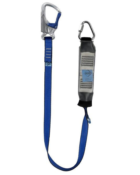 Webbing Energy Absorbing Lanyard with Snap Hook