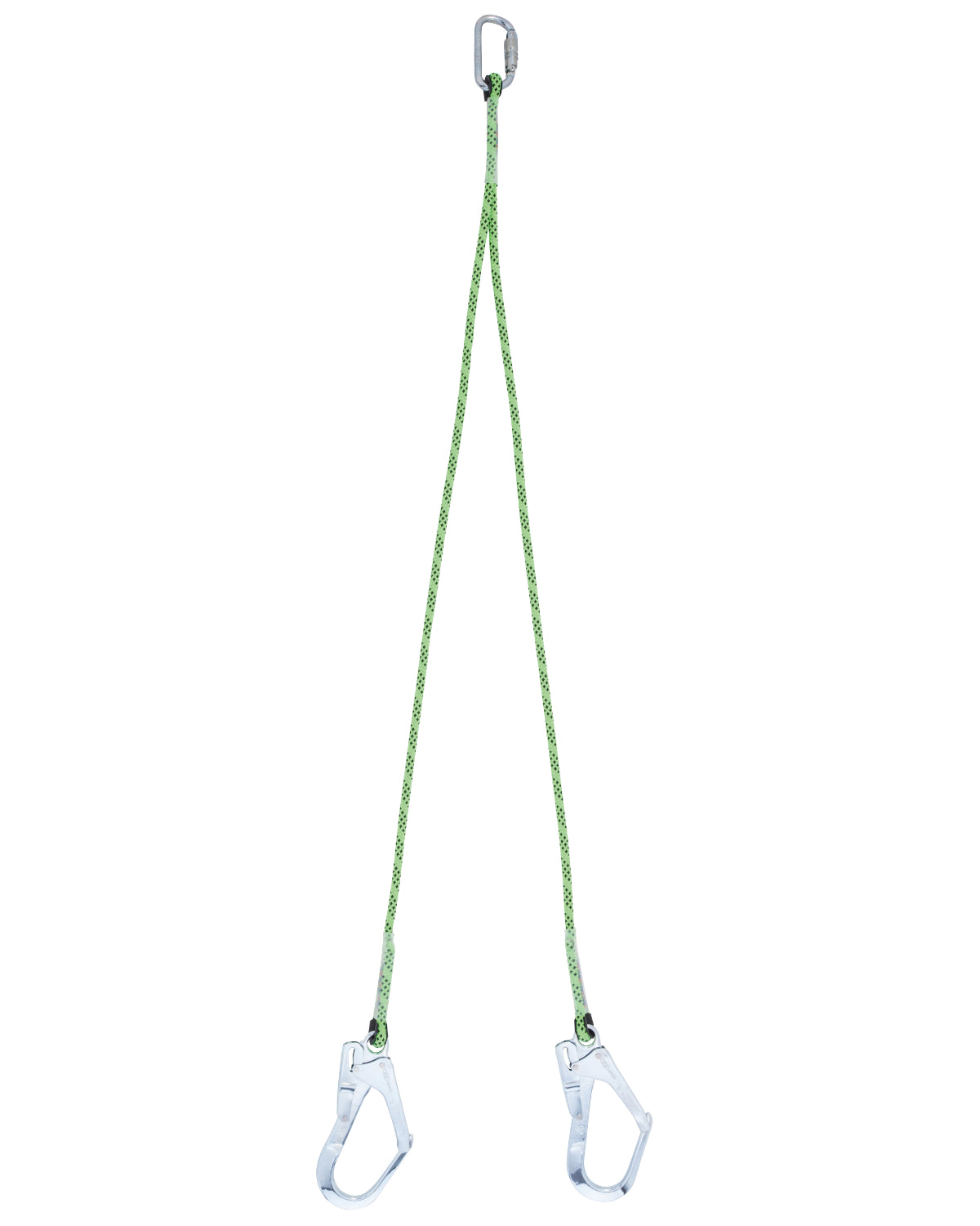Miller Twin Tail Rope Restraint Lanyards with 55m Steel Scaffold Hooks